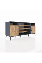 Kronos Konsol 5 Raflı 2 Kapaklı 176x59x83 - S610M040V12C