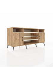 Kronos Konsol 5 Raflı 2 Kapaklı 176x59x83 - S610M040V19C