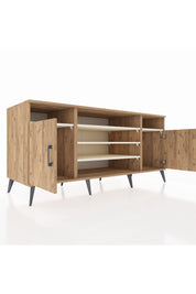 Kronos Konsol 5 Raflı 2 Kapaklı 176x59x83 - S610M040V19C