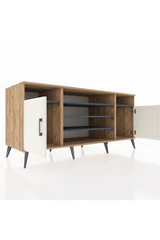 Kronos Konsol 5 Raflı 2 Kapaklı 176x59x83 - S610M040V23C