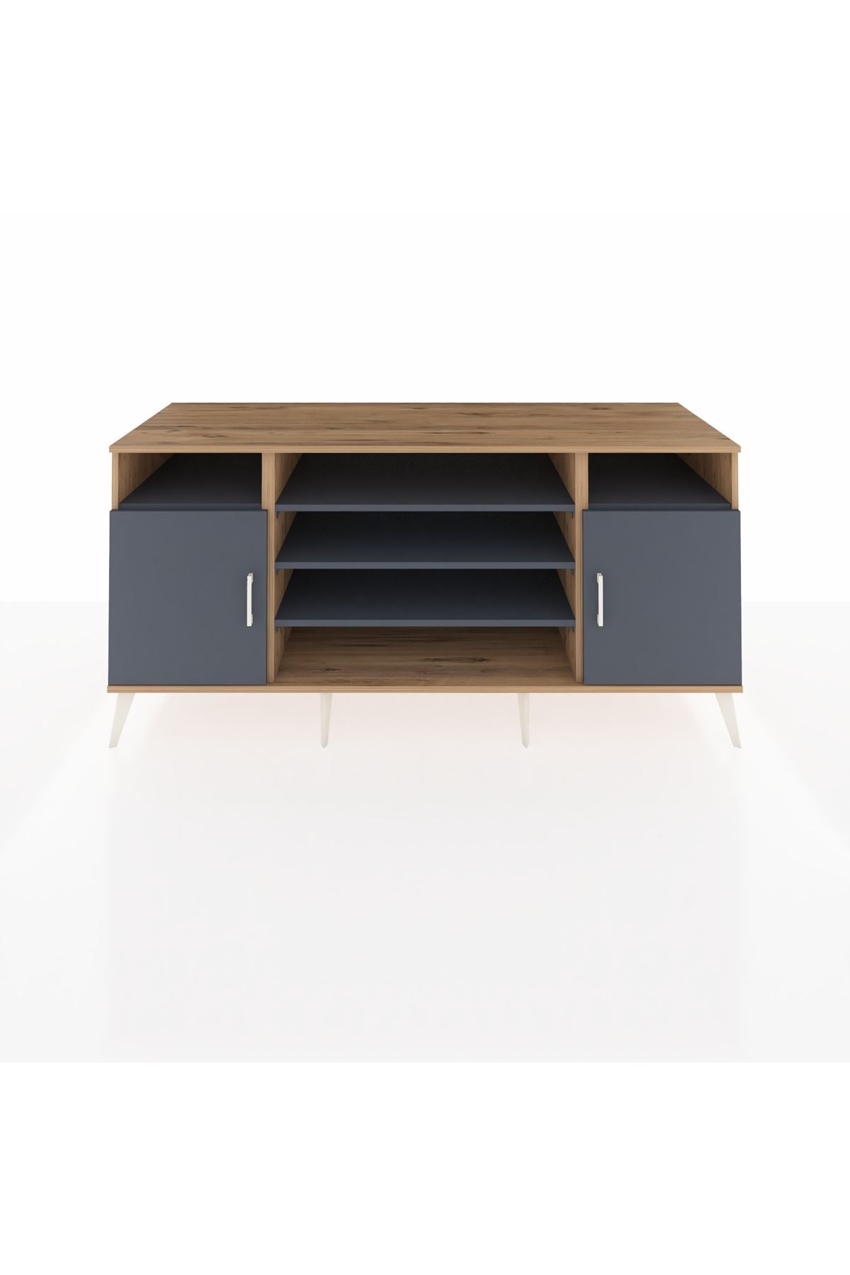 Kronos Konsol 5 Raflı 2 Kapaklı 176x59x83 - S610M040V26C