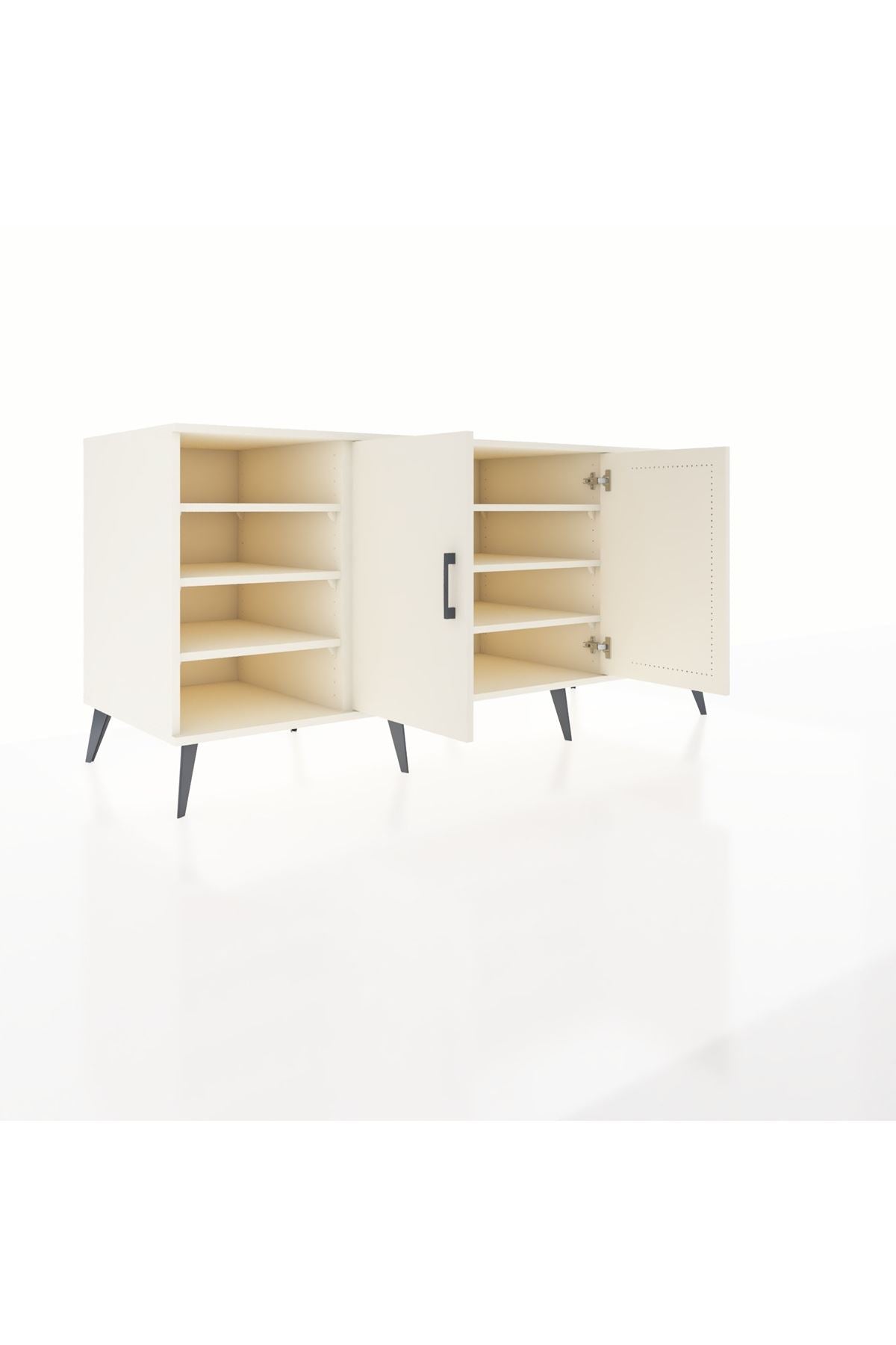 Kronos Konsol 9 Raflı 2 Kapaklı 176x59x83 - S610M041V04C