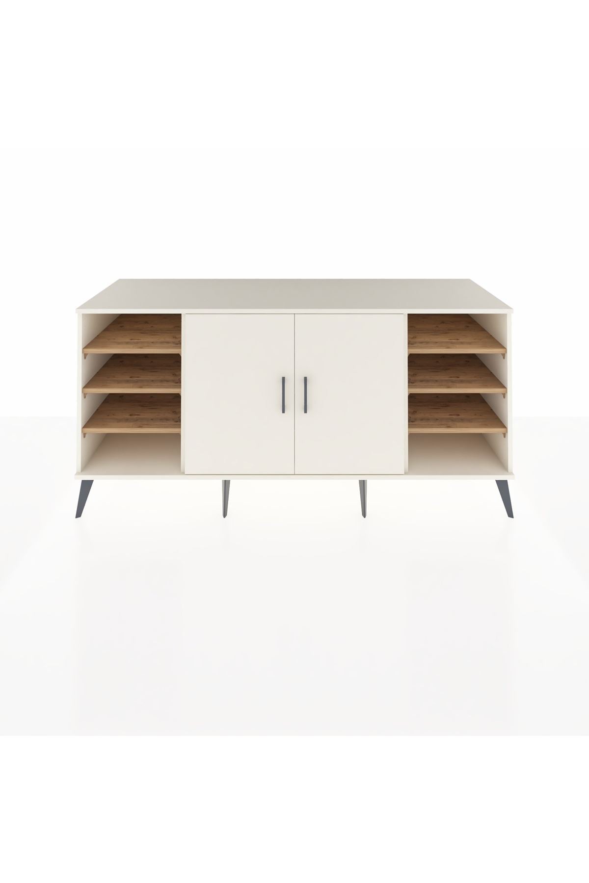 Kronos Konsol 9 Raflı 2 Kapaklı 176x59x83 - S610M041V06C