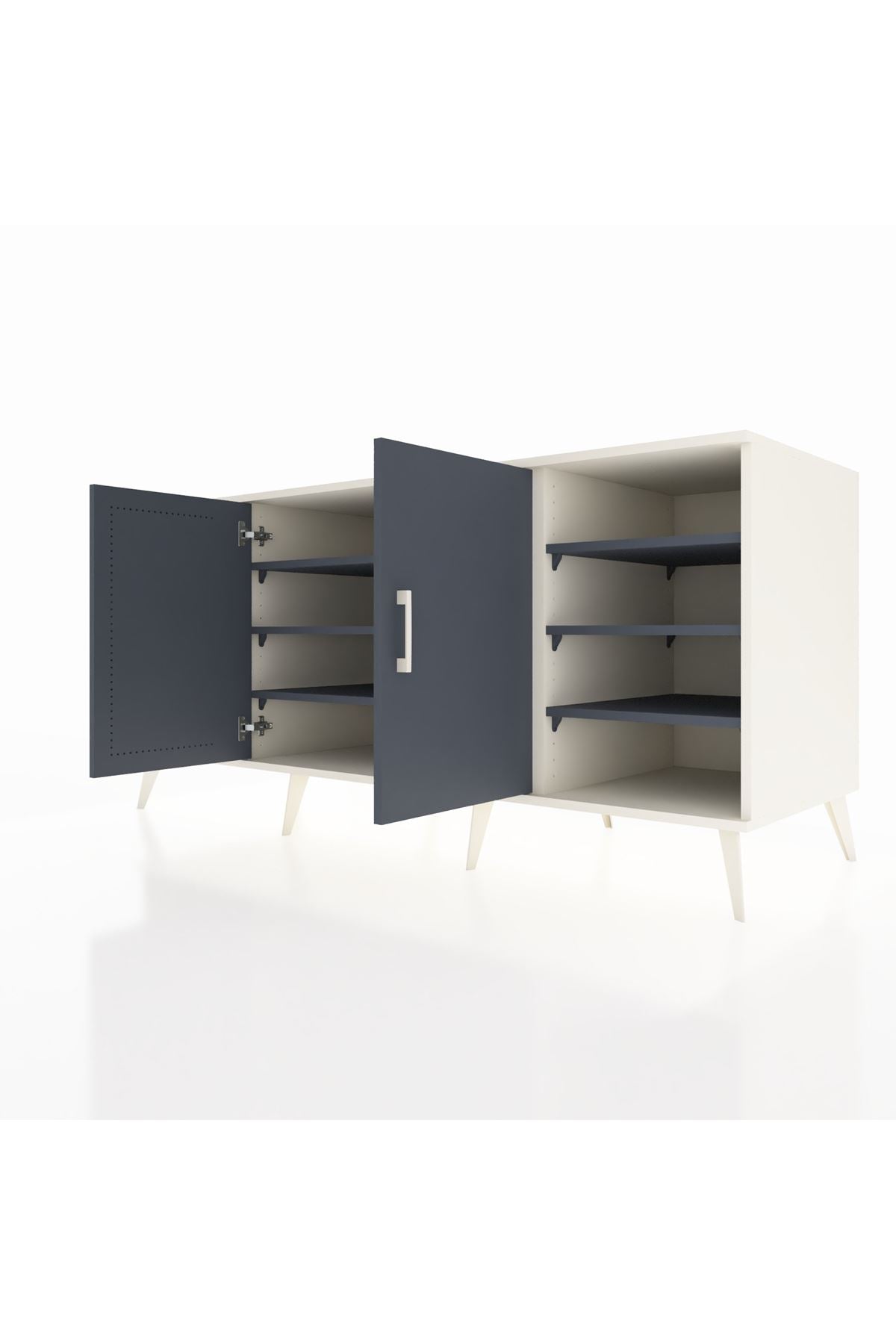 Kronos Konsol 9 Raflı 2 Kapaklı 176x59x83 - S610M041V08C