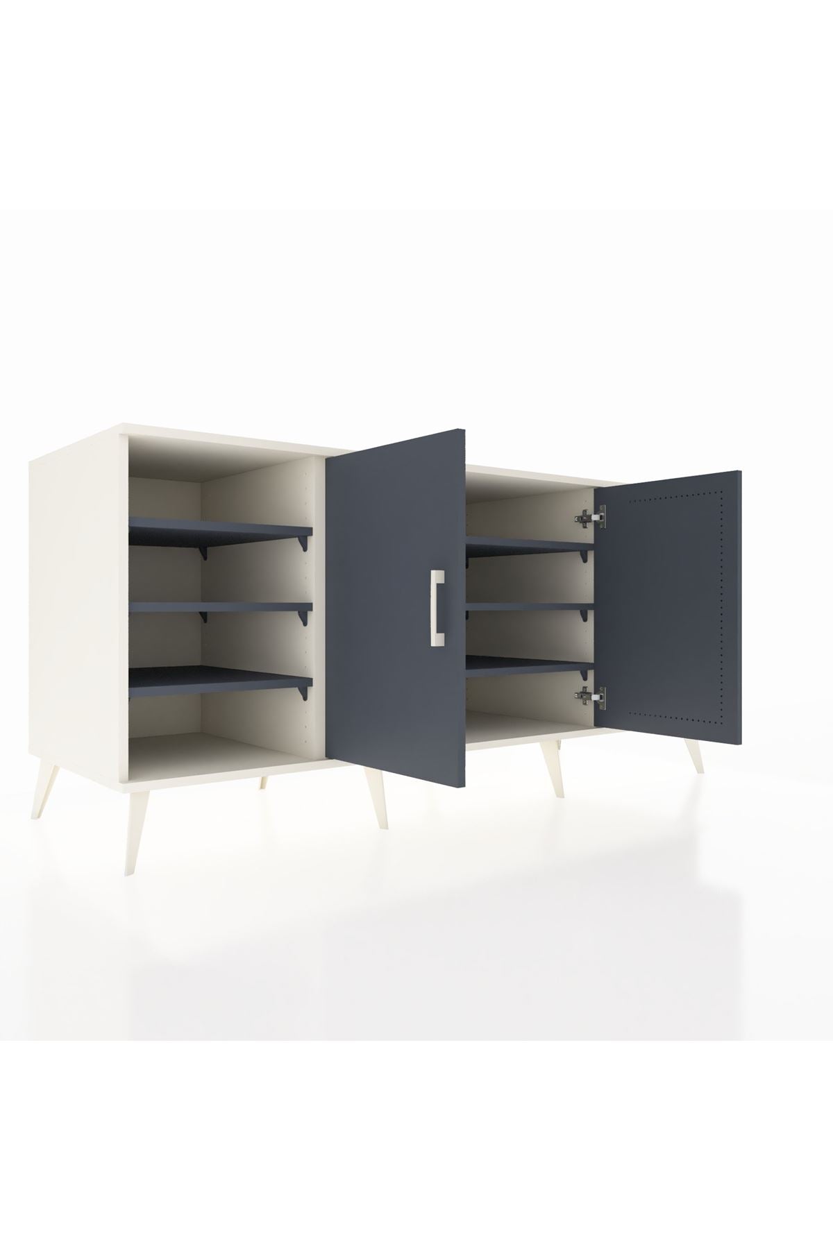 Kronos Konsol 9 Raflı 2 Kapaklı 176x59x83 - S610M041V08C