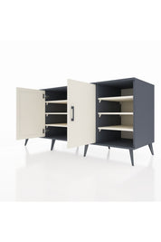 Kronos Konsol 9 Raflı 2 Kapaklı 176x59x83 - S610M041V13C