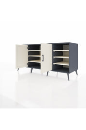 Kronos Konsol 9 Raflı 2 Kapaklı 176x59x83 - S610M041V13C