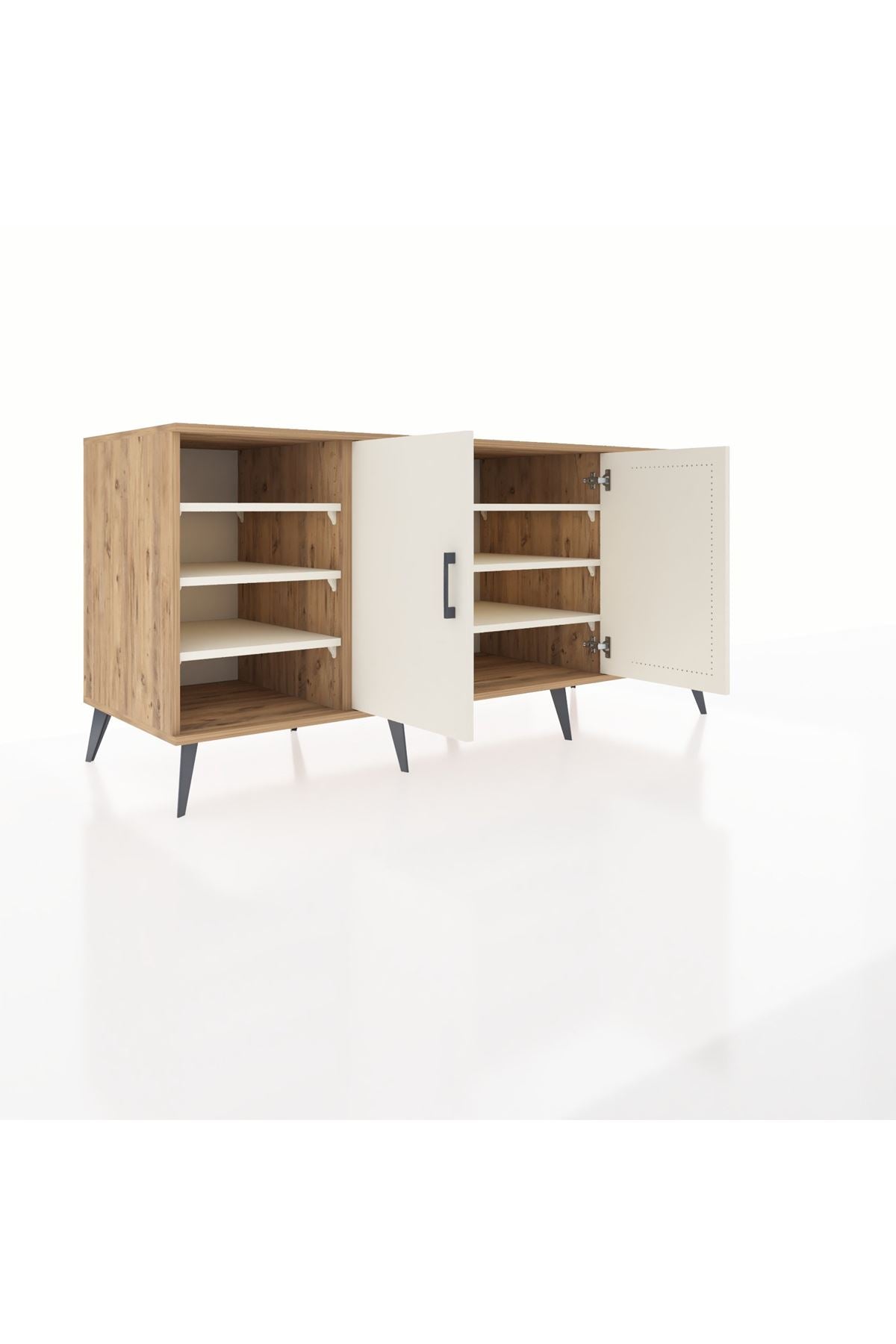 Kronos Konsol 9 Raflı 2 Kapaklı 176x59x83 - S610M041V22C