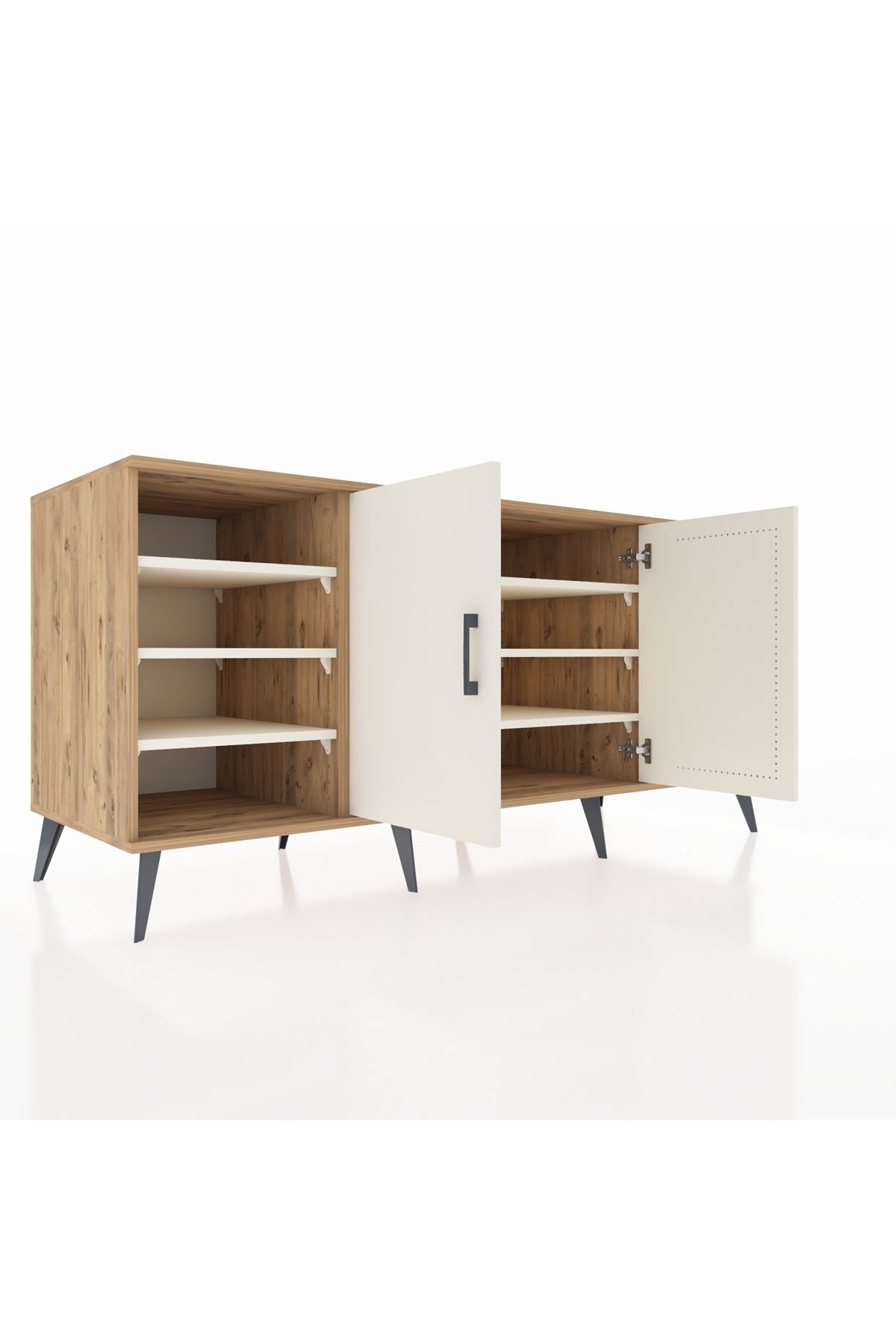 Kronos Konsol 9 Raflı 2 Kapaklı 176x59x83 - S610M041V22C