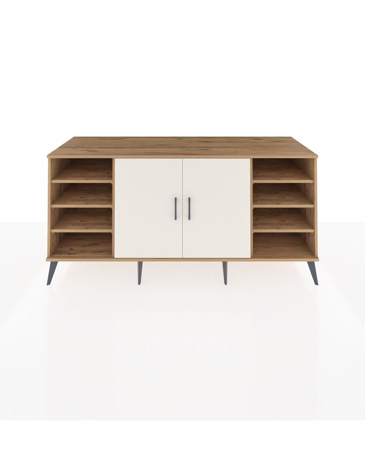 Kronos Konsol 9 Raflı 2 Kapaklı 176x59x83 - S610M041V24C