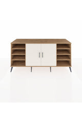 Kronos Konsol 9 Raflı 2 Kapaklı 176x59x83