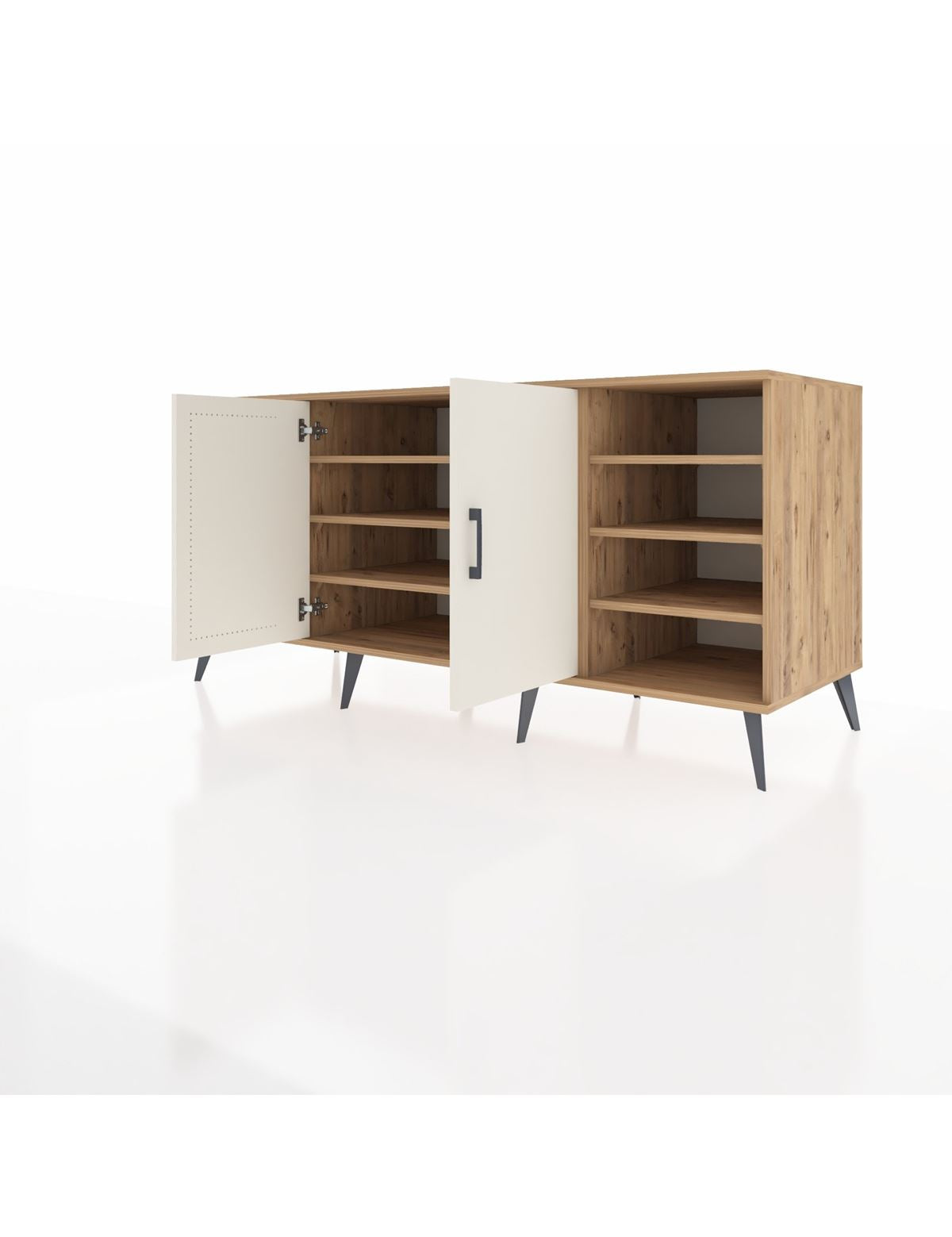 Kronos Konsol 9 Raflı 2 Kapaklı 176x59x83 - S610M041V24C