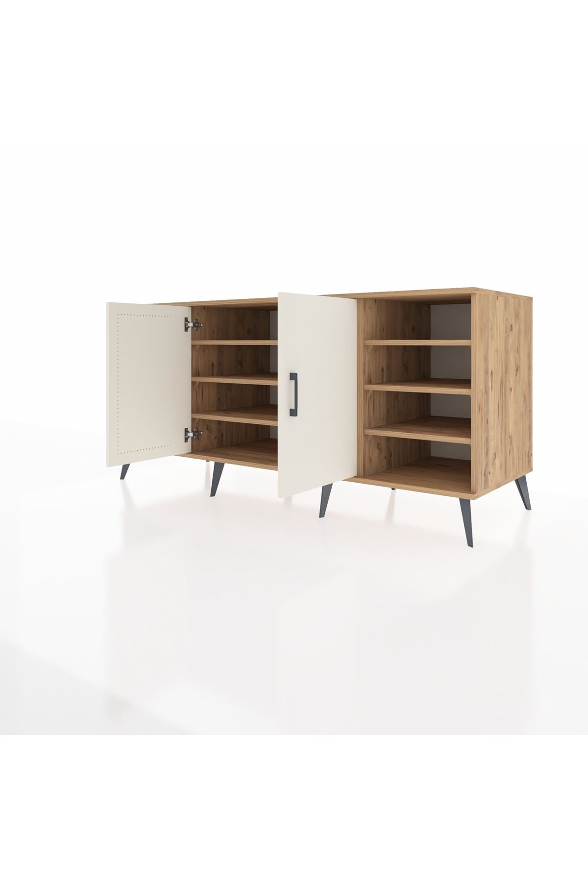 Kronos Konsol 9 Raflı 2 Kapaklı 176x59x83 - S610M041V24C