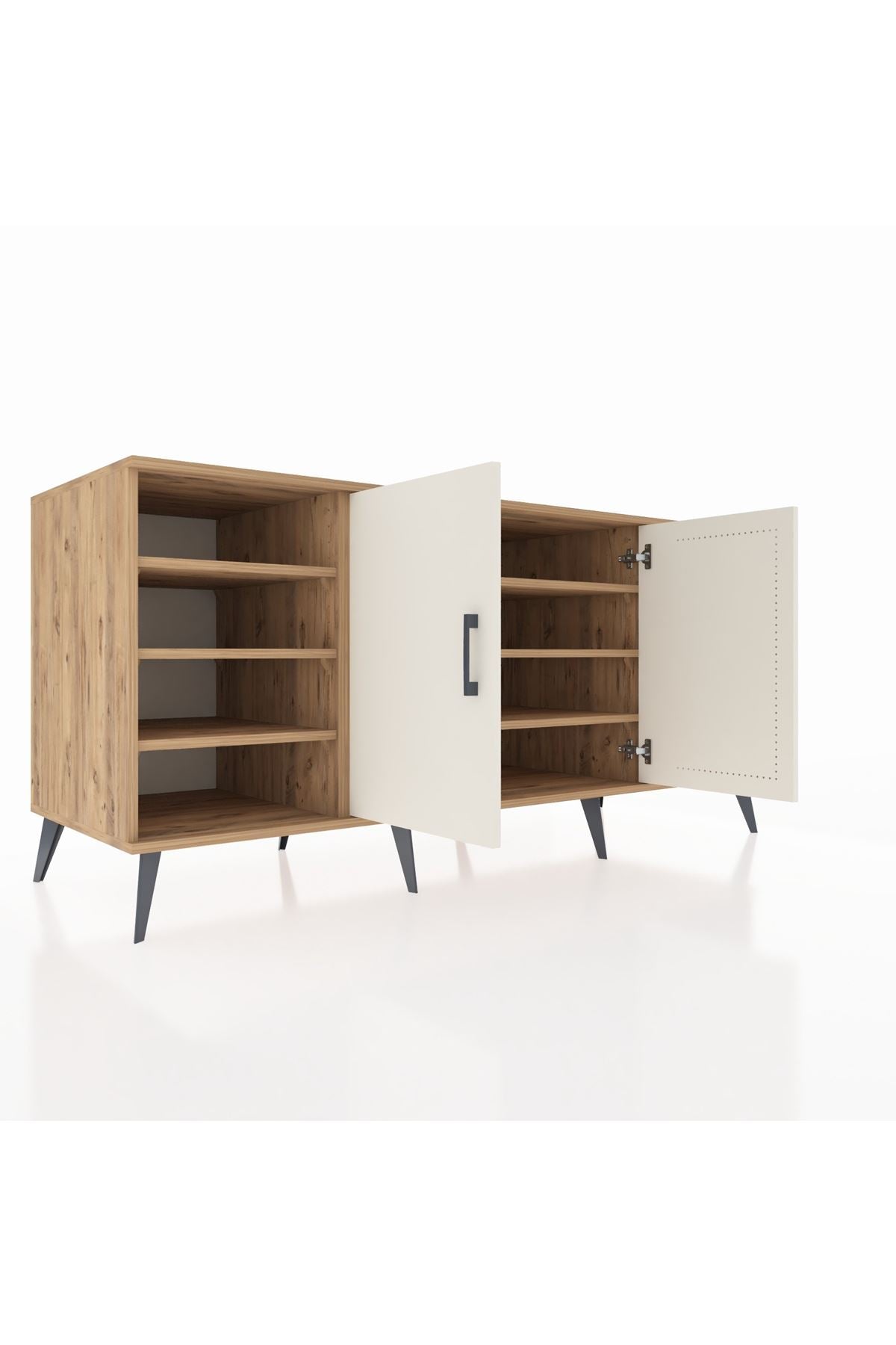 Kronos Konsol 9 Raflı 2 Kapaklı 176x59x83 - S610M041V24C