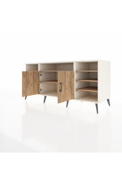 Kronos Konsol 8 Raflı 2 Kapaklı 176x59x83 - S610M042V03C