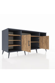 Kronos Konsol 8 Raflı 2 Kapaklı 176x59x83 - S610M042V12C