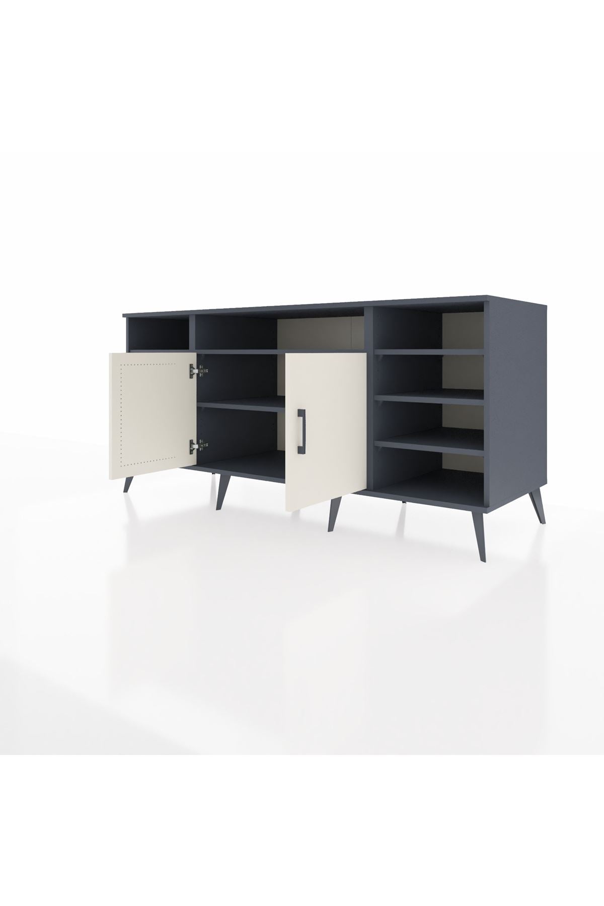Kronos Konsol 8 Raflı 2 Kapaklı 176x59x83 - S610M042V14C