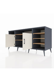 Kronos Konsol 8 Raflı 2 Kapaklı 176x59x83 - S610M042V15C