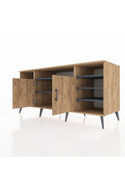 Kronos Konsol 8 Raflı 2 Kapaklı 176x59x83 - S610M042V20C