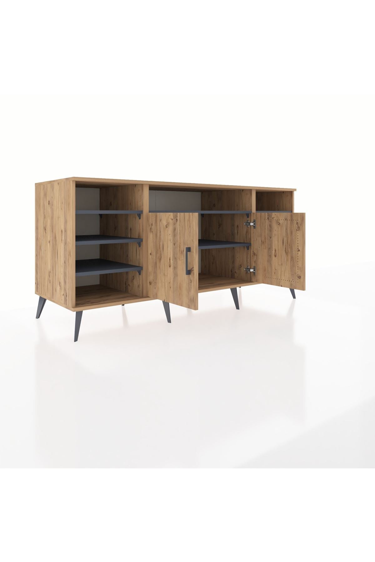 Kronos Konsol 8 Raflı 2 Kapaklı 176x59x83 - S610M042V20C