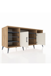 Kronos Konsol 8 Raflı 2 Kapaklı 176x59x83 - S610M042V23C
