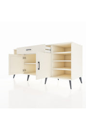 Kronos Konsol 7 Raflı Tek Çekmeceli 2 Kapaklı 176x59x83 - S610M043V04C
