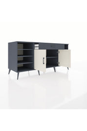 Kronos Konsol 7 Raflı Tek Çekmeceli 2 Kapaklı 176x59x83 - S610M043V14C
