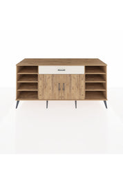 Kronos Konsol 7 Raflı Tek Çekmeceli 2 Kapaklı 176x59x83 - S610M043V19C