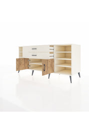 Kronos Konsol 7 Raflı 2 Çekmeceli 2 Kapaklı 176x59x83 - S610M044V01C