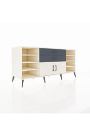 Kronos Konsol 7 Raflı 2 Çekmeceli 2 Kapaklı 176x59x83 - S610M044V05C