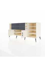 Kronos Konsol 7 Raflı 2 Çekmeceli 2 Kapaklı 176x59x83 - S610M044V05C