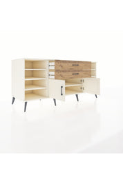 Kronos Konsol 7 Raflı 2 Çekmeceli 2 Kapaklı 176x59x83 - S610M044V06C