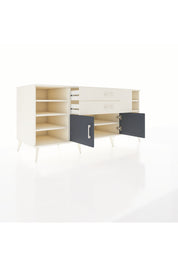 Kronos Konsol 7 Raflı 2 Çekmeceli 2 Kapaklı 176x59x83 - S610M044V07C