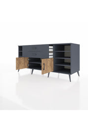 Kronos Konsol 7 Raflı 2 Çekmeceli 2 Kapaklı 176x59x83 - S610M044V11C
