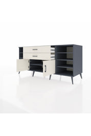 Kronos Konsol 7 Raflı 2 Çekmeceli 2 Kapaklı 176x59x83 - S610M044V13C