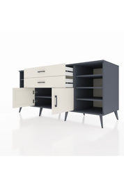 Kronos Konsol 7 Raflı 2 Çekmeceli 2 Kapaklı 176x59x83 - S610M044V13C
