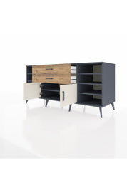 Kronos Konsol 7 Raflı 2 Çekmeceli 2 Kapaklı 176x59x83 - S610M044V15C