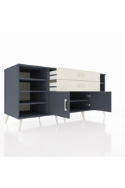Kronos Konsol 7 Raflı 2 Çekmeceli 2 Kapaklı 176x59x83 - S610M044V16C