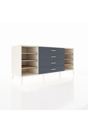 Kronos Konsol 6 Raflı 4 Çekmeceli 176x59x83 - S610M045V02C