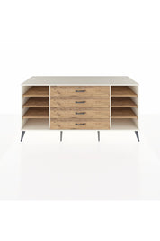 Kronos Konsol 6 Raflı 4 Çekmeceli 176x59x83 - S610M045V03C