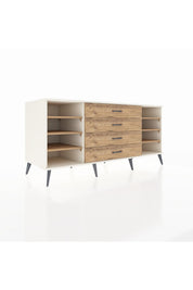 Kronos Konsol 6 Raflı 4 Çekmeceli 176x59x83 - S610M045V03C