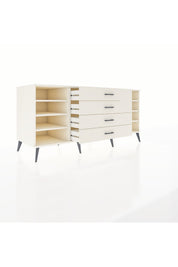 Kronos Konsol 6 Raflı 4 Çekmeceli 176x59x83 - S610M045V04C
