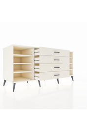 Kronos Konsol 6 Raflı 4 Çekmeceli 176x59x83 - S610M045V04C