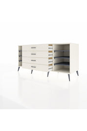 Kronos Konsol 6 Raflı 4 Çekmeceli 176x59x83 - S610M045V07C