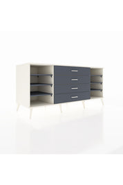 Kronos Konsol 6 Raflı 4 Çekmeceli 176x59x83 - S610M045V08C