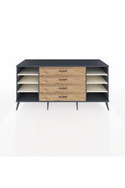 Kronos Konsol 6 Raflı 4 Çekmeceli 176x59x83 - S610M045V15C