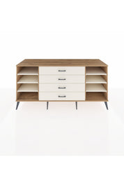 Kronos Konsol 6 Raflı 4 Çekmeceli 176x59x83 - S610M045V22C