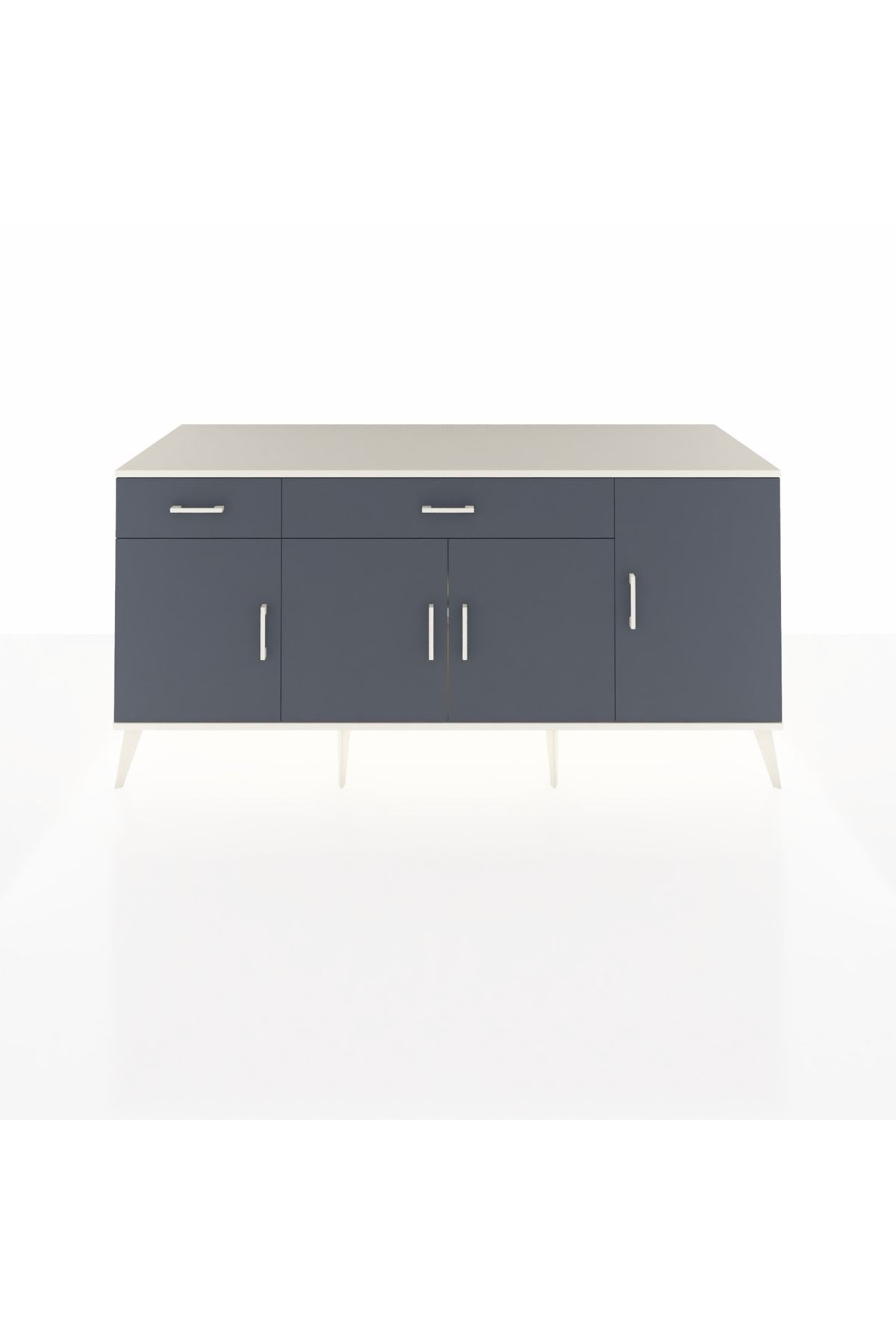 Kronos Konsol 5 Raflı 2 Çekmeceli 4 Kapaklı 176x59x83 - S610M046V08C
