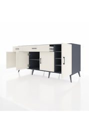 Kronos Konsol 5 Raflı 2 Çekmeceli 4 Kapaklı 176x59x83 - S610M046V13C