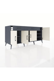 Kronos Konsol 5 Raflı 2 Çekmeceli 4 Kapaklı 176x59x83 - S610M046V14C